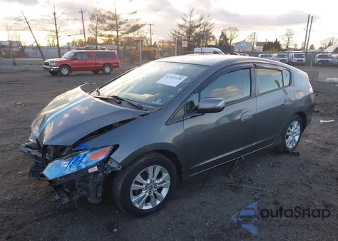 2013 Honda Insight Ex from USA, damaged, VIN JHMZE2H74DS004065